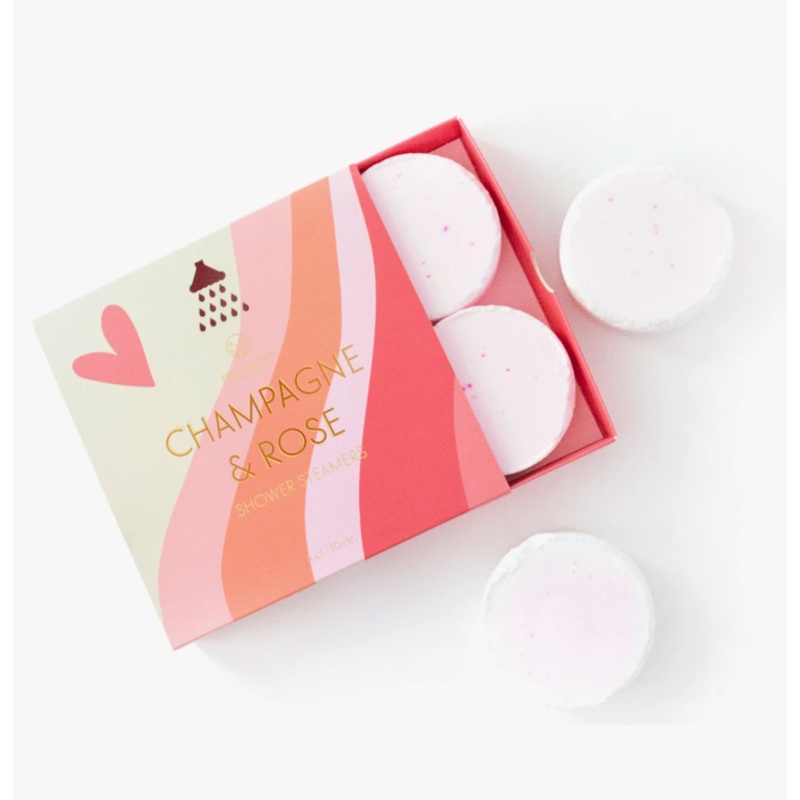 Champagne & Rose Shower Steamers