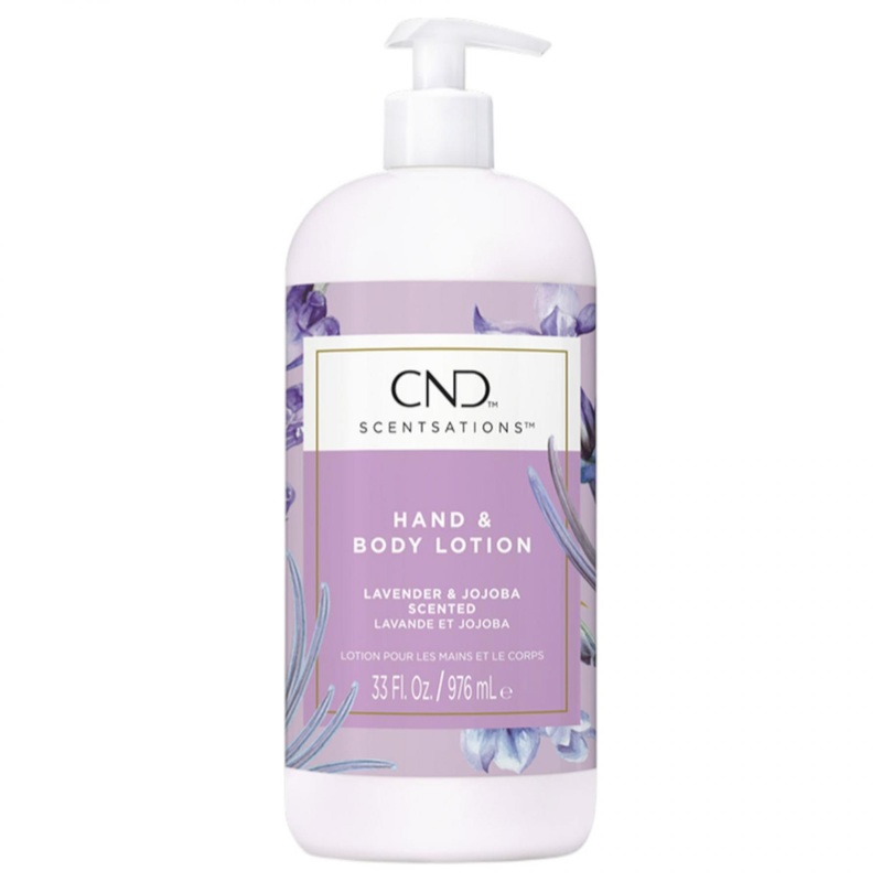 CND — Hand and Body Lotion – Lavender & Jojoba 33oz