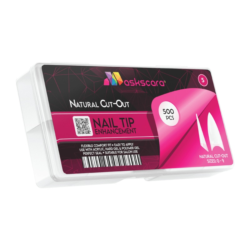 Cut Out Tips – Natural Stiletto (5)