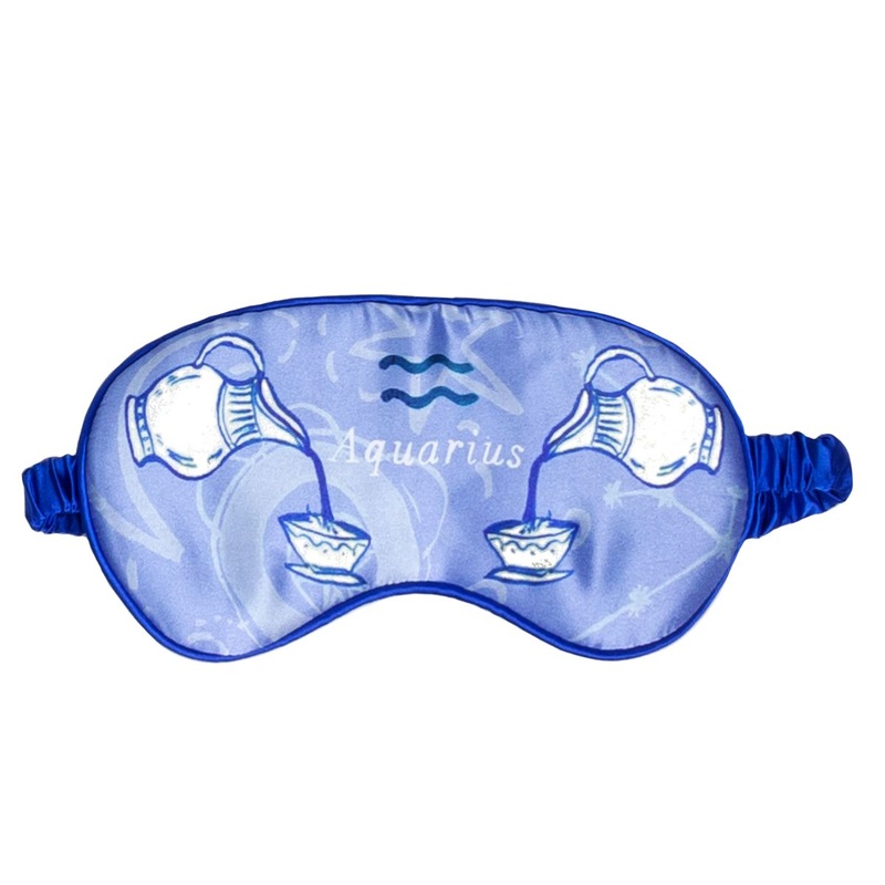 Jessica Russell Flint Aquarius Silk Eye Mask