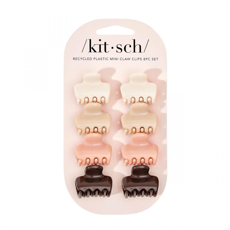 Kitsch — Mini Puffy Claw Clips set – 8pc