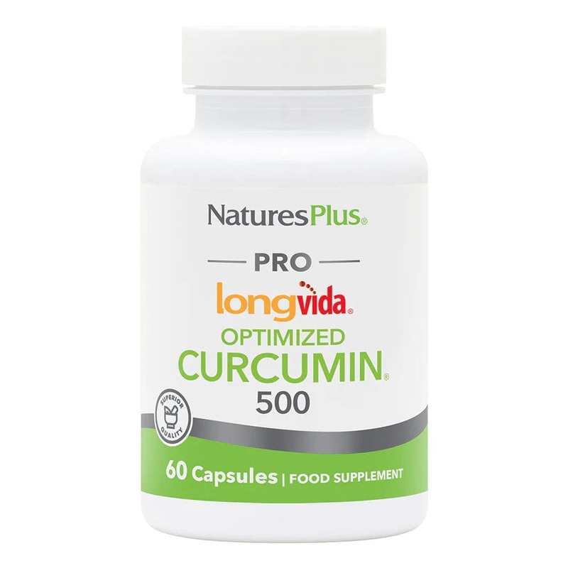Natures Plus Pro Curcumin Longvida 500mg