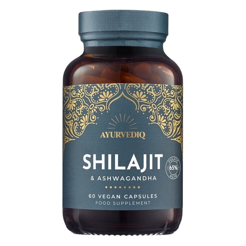 Ayurvediq Shilajit and Ashwagandha 60 Capsules