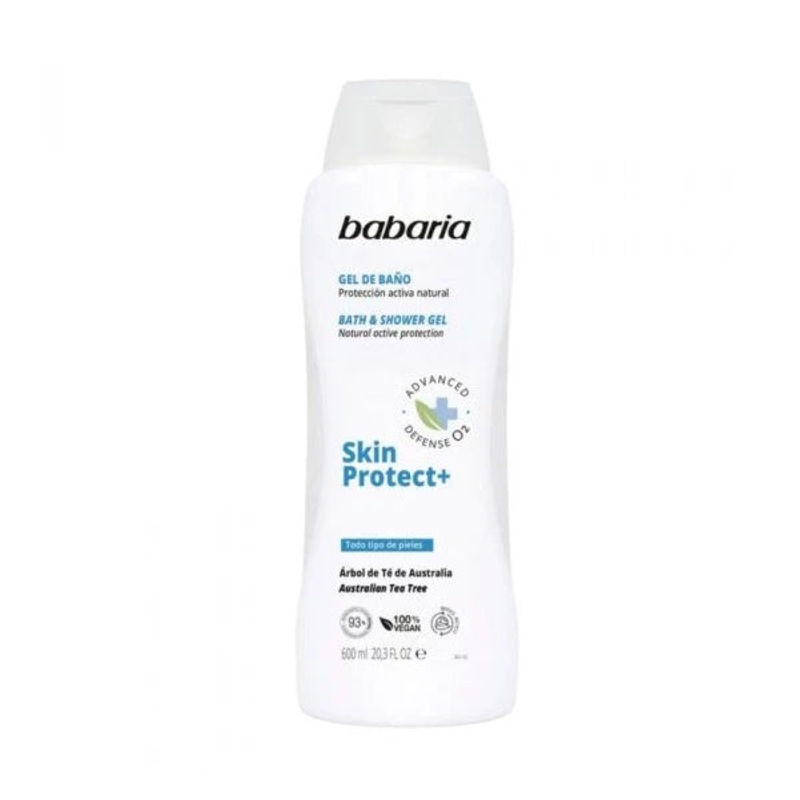 Babaria Skin Protect+ Bath & Shower Gel 600ml