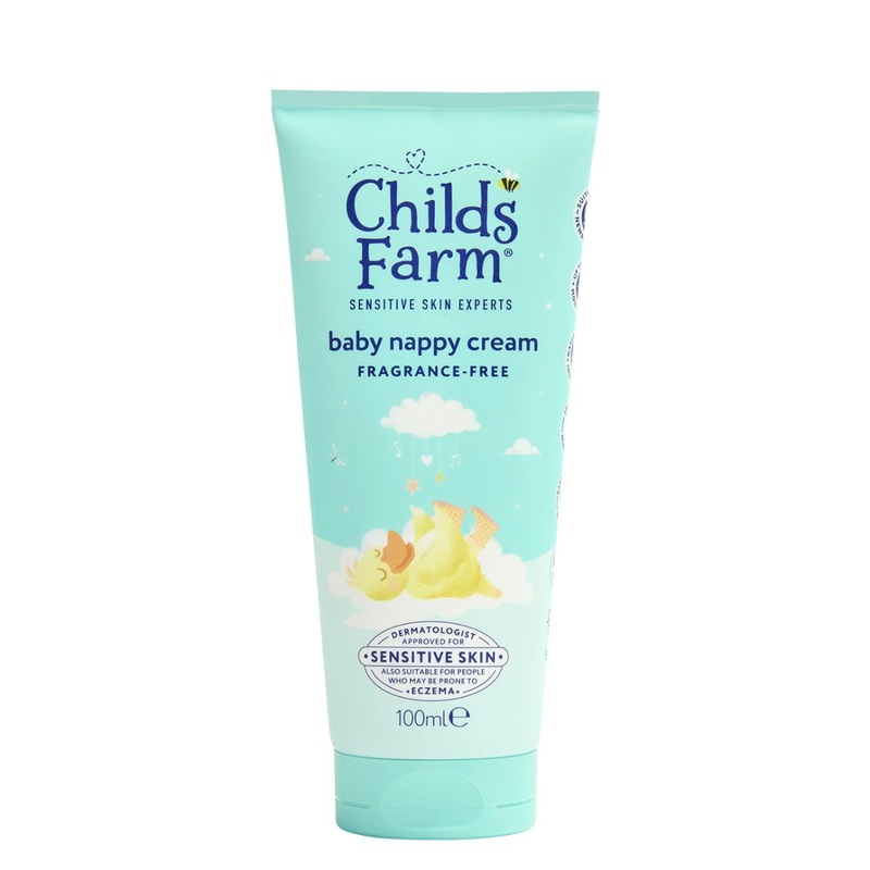 Childs Farm Baby Nappy Cream – Fragrance Free 100ml