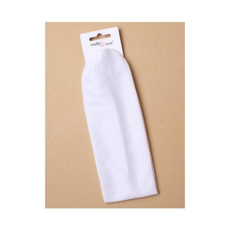 Molly & Rose Item HD230 White bandeau 20×7 cm