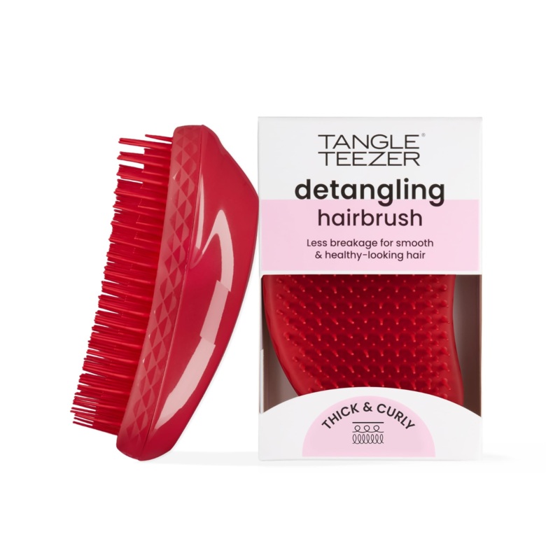TANGLE TEEZER THICK & CURLY SALSA RED