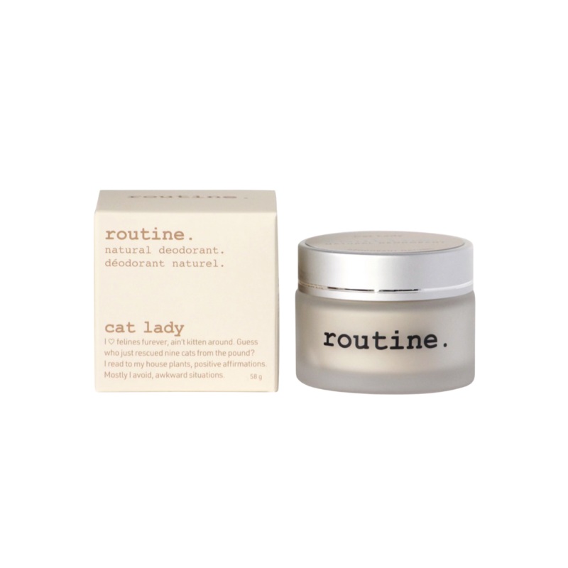 Cat Lady Deodorant Jar – Vegan/Beeswax Free