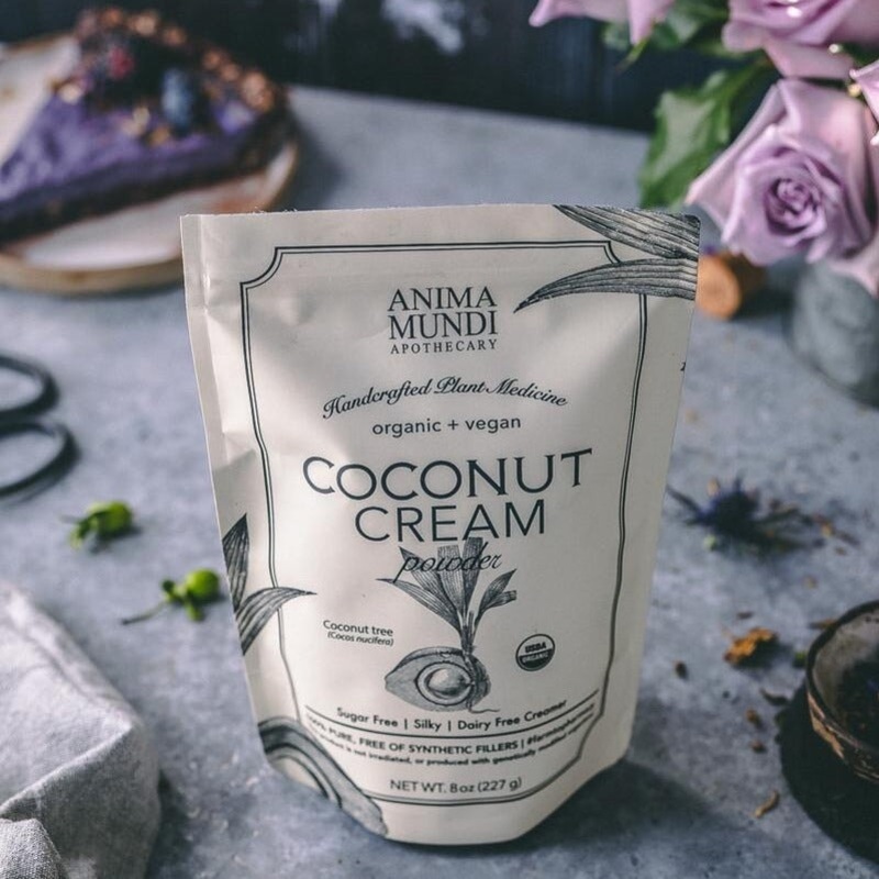 COCONUT CREAM POWDER (Untersttzung der Verdauung und des allgemeinen Wohlbefindens) ANIMA MUNDI