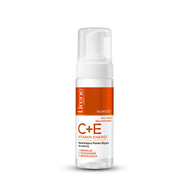 Lirene C + E Vitamin Energy Cleansing Foam 150ml