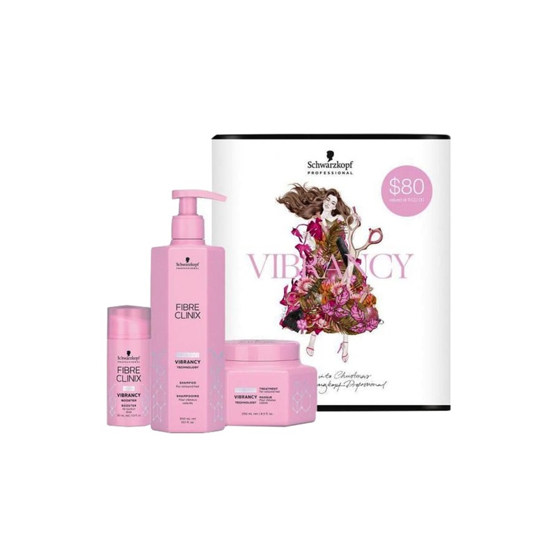 SCHWARZKOPF 2020 FIBRE CLINIX VIBRANCY TRIO PACK