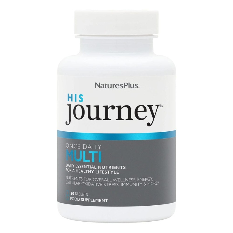 Natures Plus His Journey Multivitamin 30 Tablets