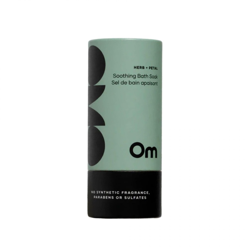 Om Organics — Mini Soothing Bath Soak – Herb + Petal