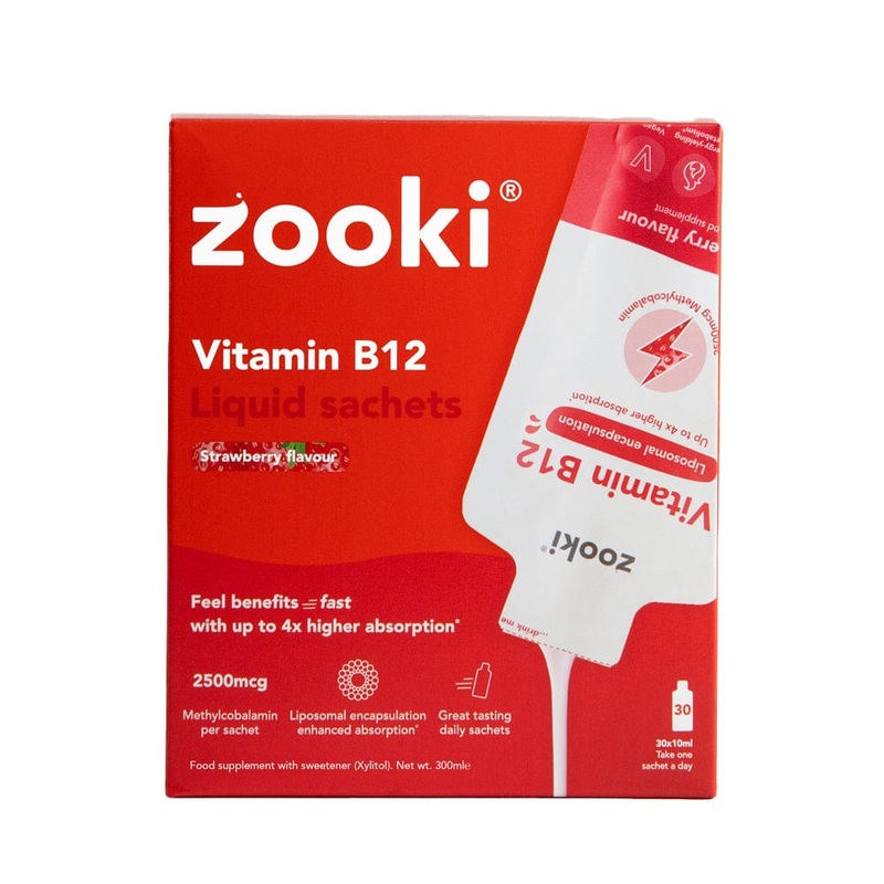 Zooki Vitamin B12 Strawberry