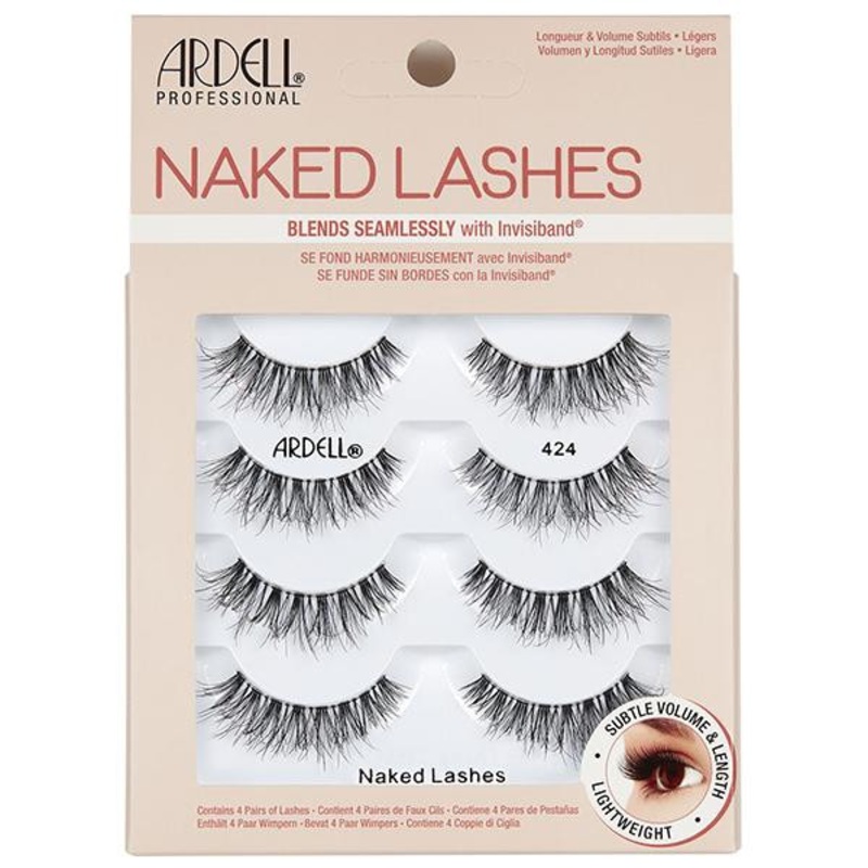 Ardell – Lashes — Naked Lash – 424 – 4/Pack