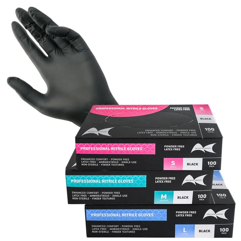 ARTIST CHOICE Premium Nitrile Gloves | Various Sizes