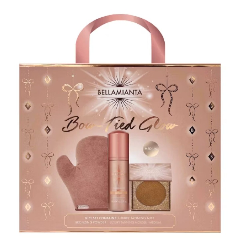 Bellamianta Bow-Tied Glow 3 Piece Set – Medium (mousse)