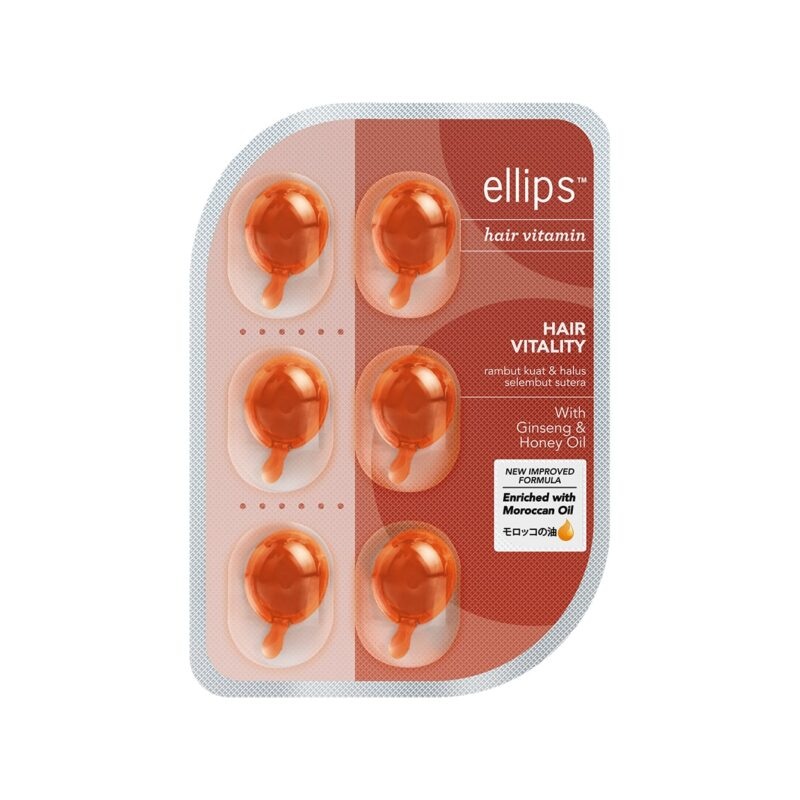Ellips Hair Vitamin Hair Vitality Blister 6 Pcs