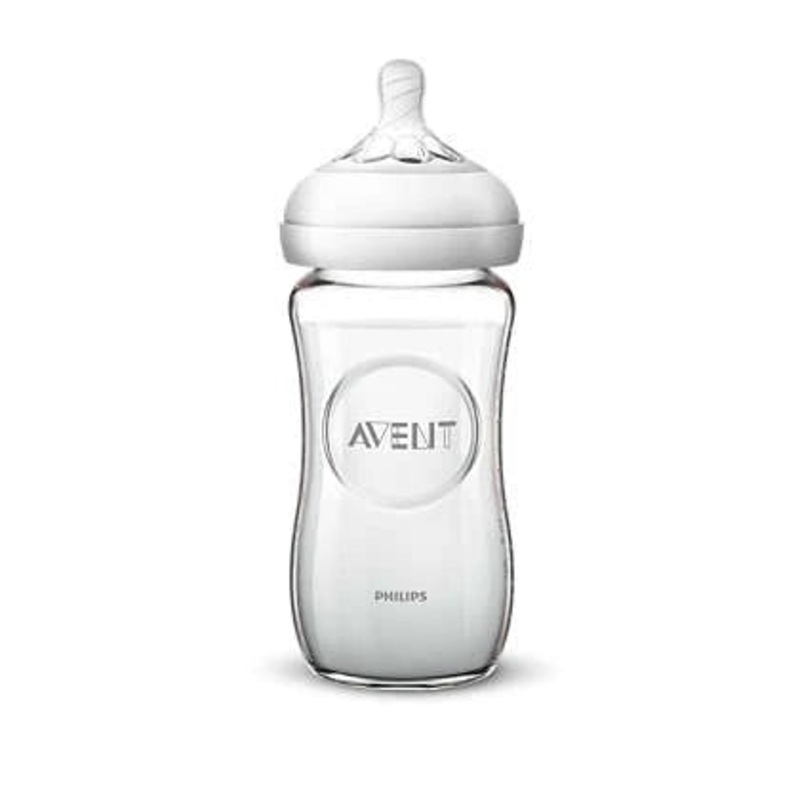 Philips Avent Natural Glass Feeding Bottle 240ml
