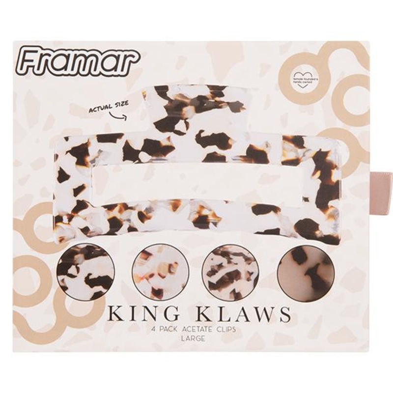 Framar — King Klaws – Acetate – 4/pack