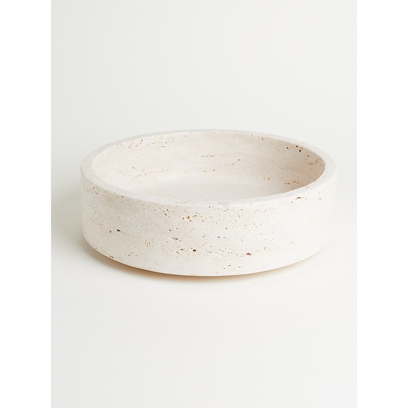 Fruitte Bowl in Marble Travertine