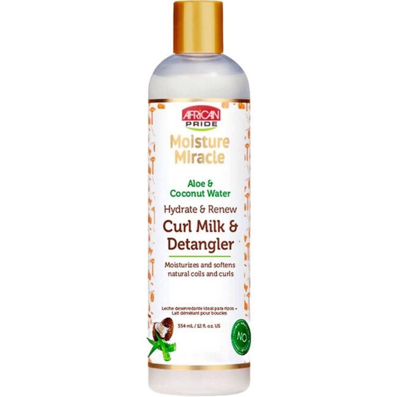 African Pride Moisture Miracle Curl Milk & Detangler 354ml