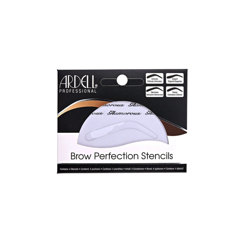 ARDELL BROW PERFECTION STENCILS – 4 STENCILS