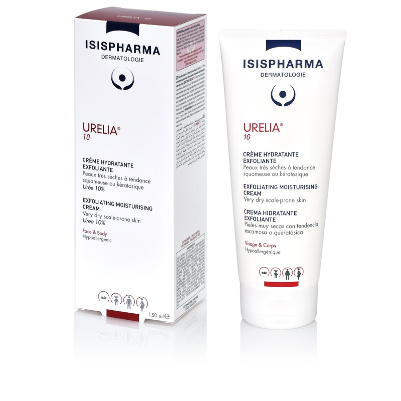 Isis Pharma Urelia 10 Exfoliating Moisturizing Body Cream 150ml