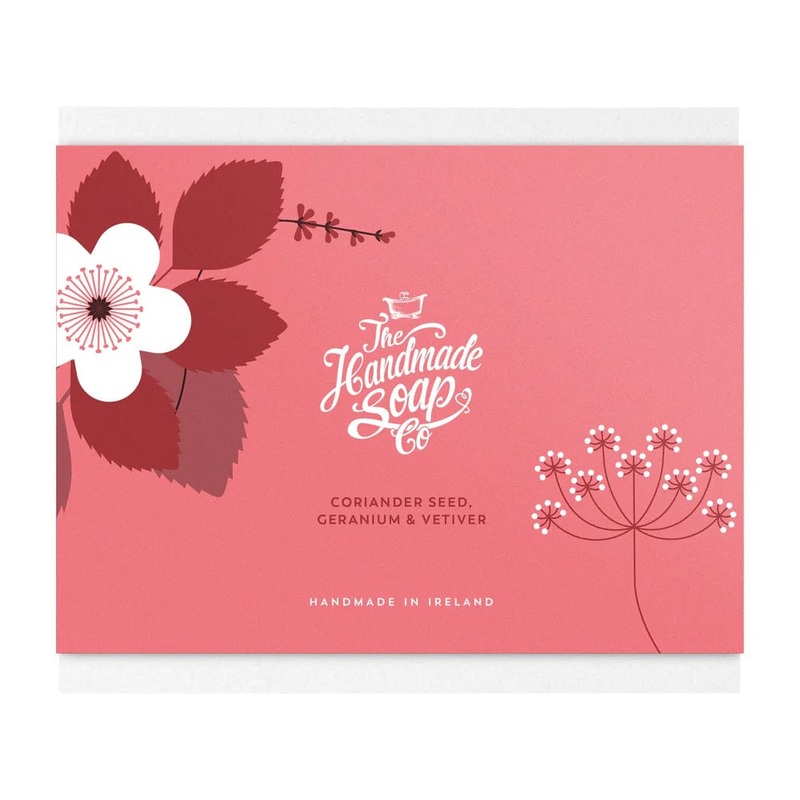 The Handmade Soap Company Coriander Seed, Geranium & Vetiver Diffuser Gift Set