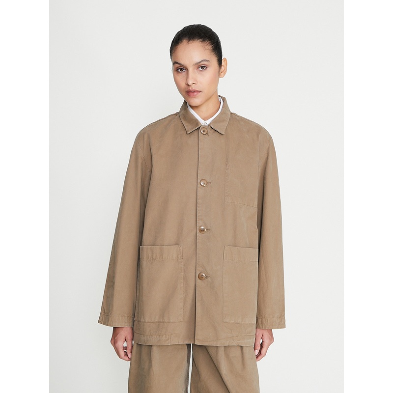 The Mechanic Jacket in Work Twill Cardamom