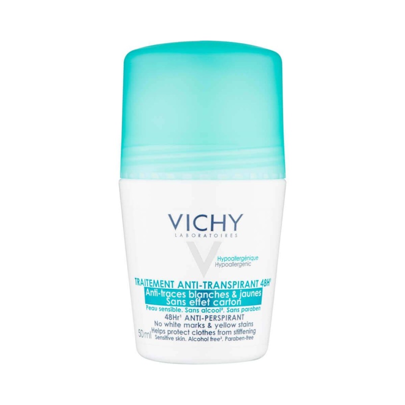 Vichy – 48H No Marks Roll On Anti Perspirant 50ml