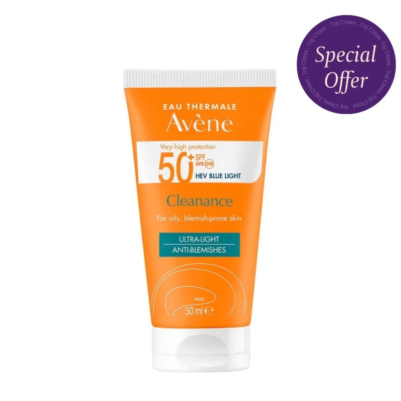 Avene Cleanance SPF50+ Ultra Light Sunscreen 50ml – 25% Offer