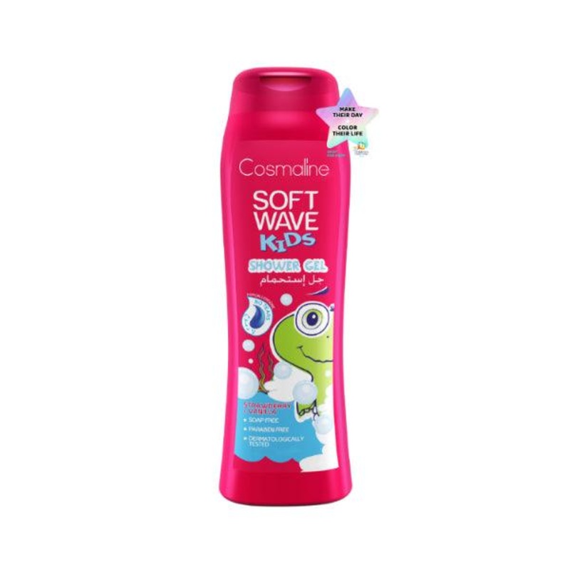 Cosmaline – Soft Wave Kids Shower Strawberry Vanilla
