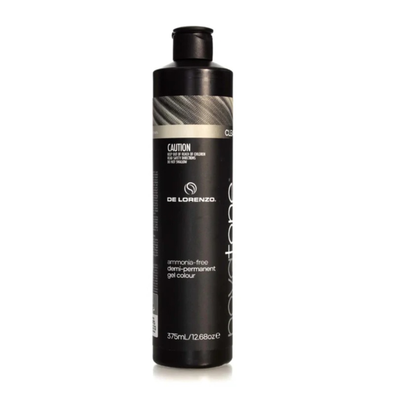 DE LORENZO NOVATONE AMMONIA-FREE GEL COLOUR 375ML CLEAR