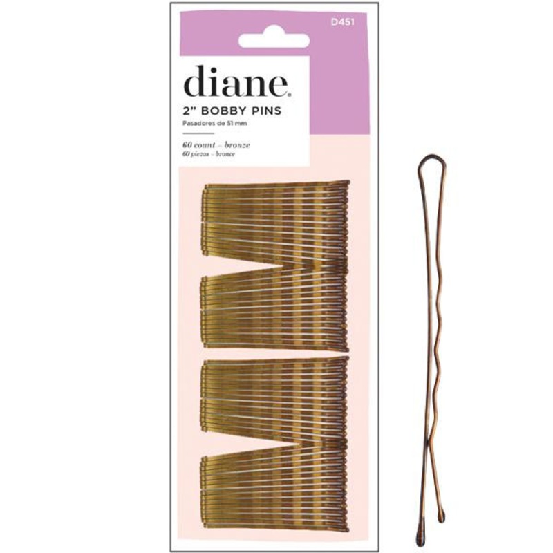 Diane — Bob pins bronze 2″ – 60/pack
