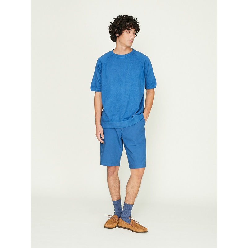 Straight Easy Pants Short in Medium