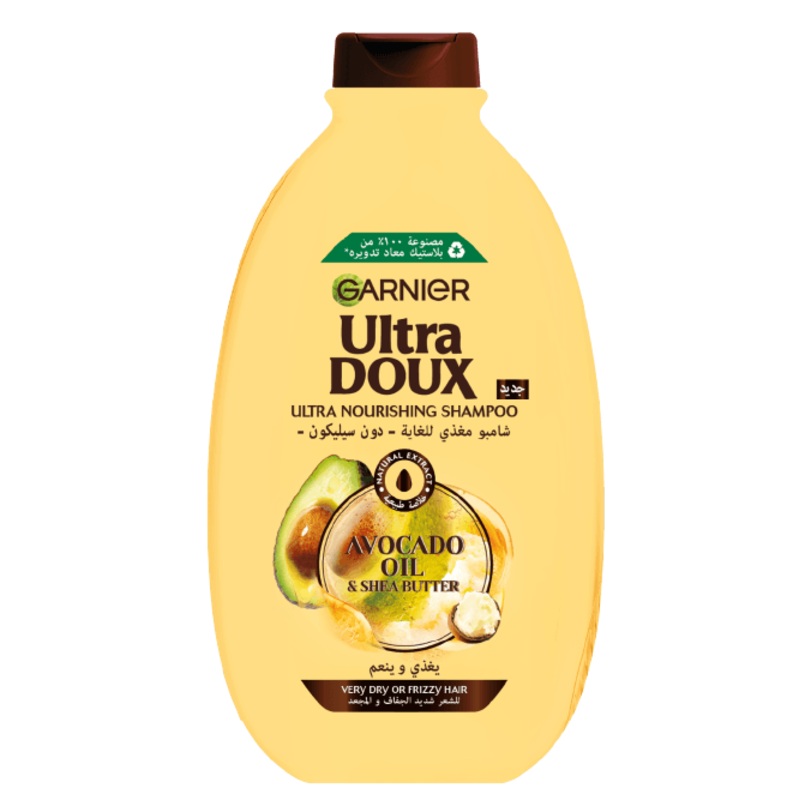 Garnier Ultra Doux Avocado Oil & Shea Butter Shampoo 400ml