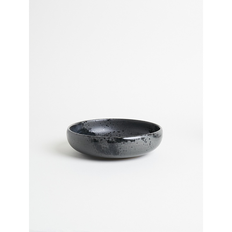 Medium Shallow Bowl Shape #8 in Black