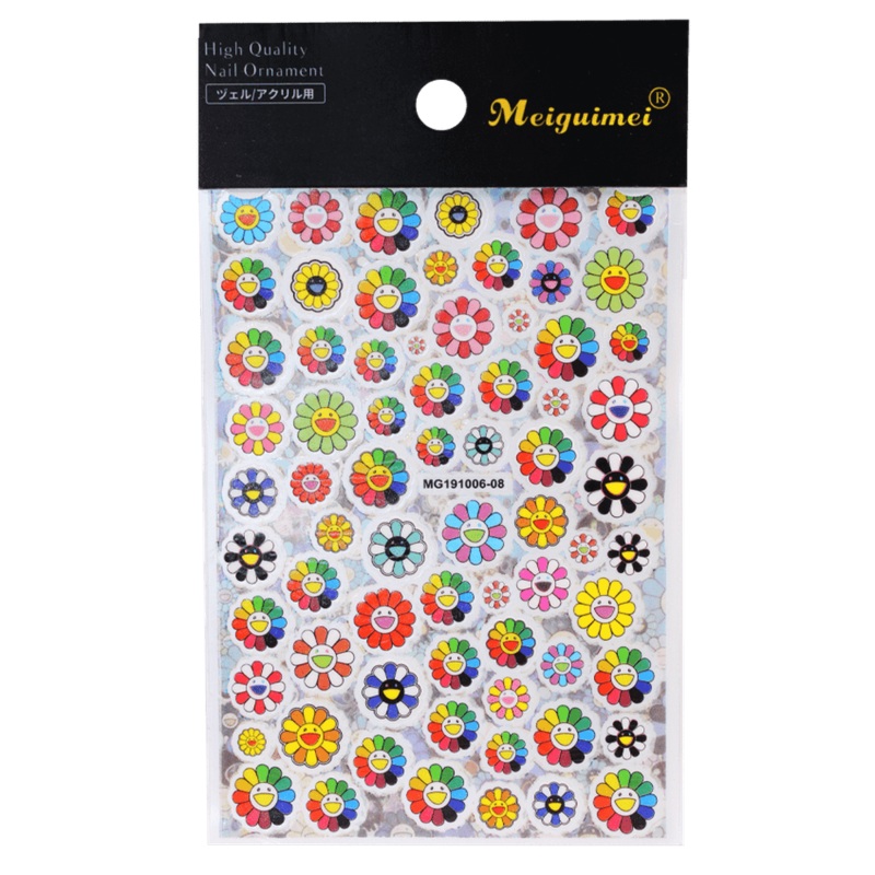 Nail Art Sticker – Sunflower Cartoon ( MG191000608)