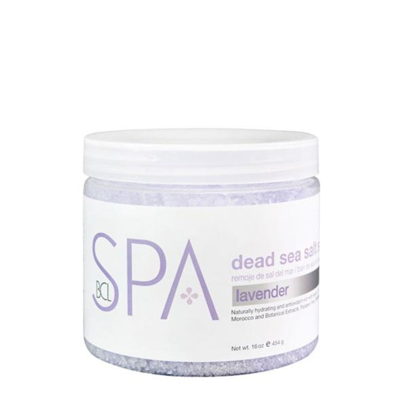 BCL — Dead sea salt soak Lavender + mint 16oz