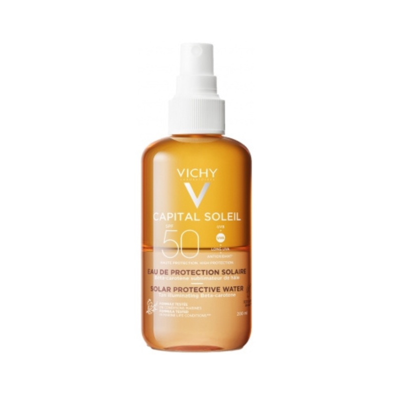 Vichy – Capital Soleil Solar Protective Water SPF50 Enhanced Tan 200ml