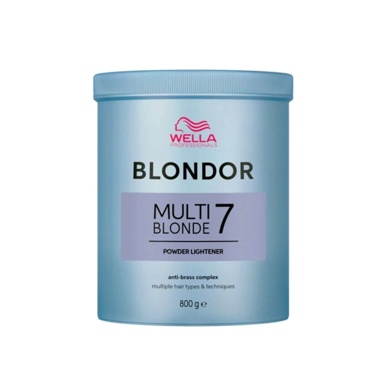 WELLA BLONDOR MULTI-BLONDE DUST FREE POWDER LIGHTENER 7 LEVELS 800G