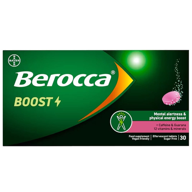 Berocca Boost Effervescent Tablets 30 pack