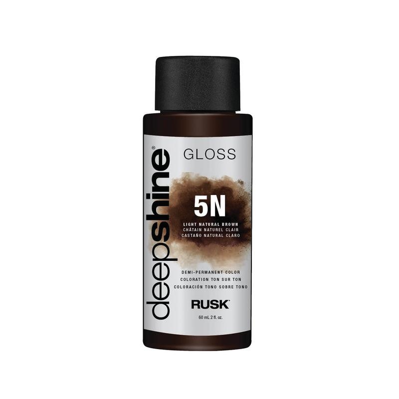 Rusk — Gloss – 5N Light Natural Brown