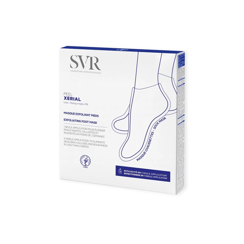 SVR Xerial Peel Exfoliating Foot Mask 1 Pc