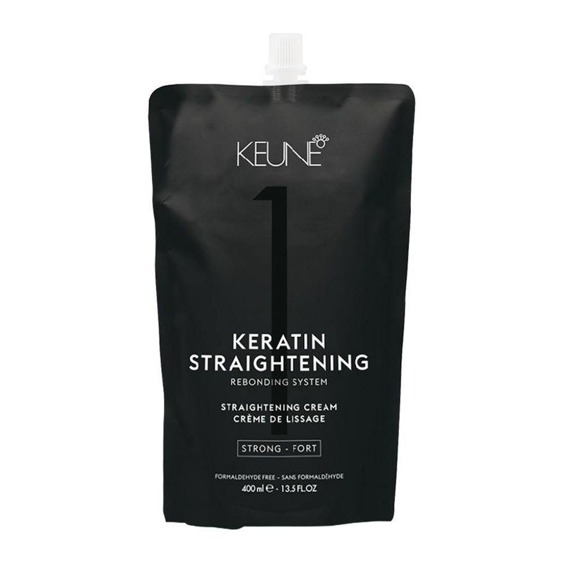 Keune Keratin Straightening Rebonding System *available To Qld Customers Only – 1 Keratin Straightening Cream – Strong 400ml