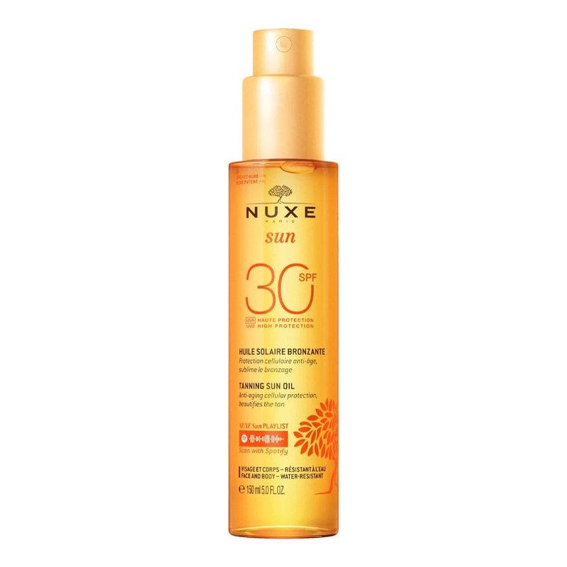 Nuxe Sun Tanning Sun Oil High Protection SPF30