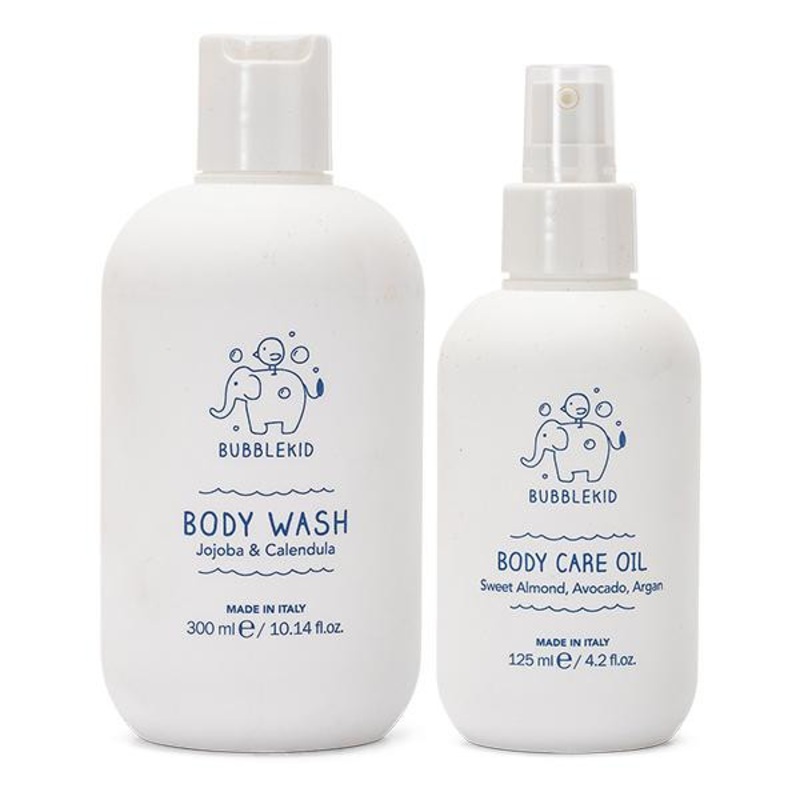 BubbleKid — Duo – Body Wash & Body Care Oil