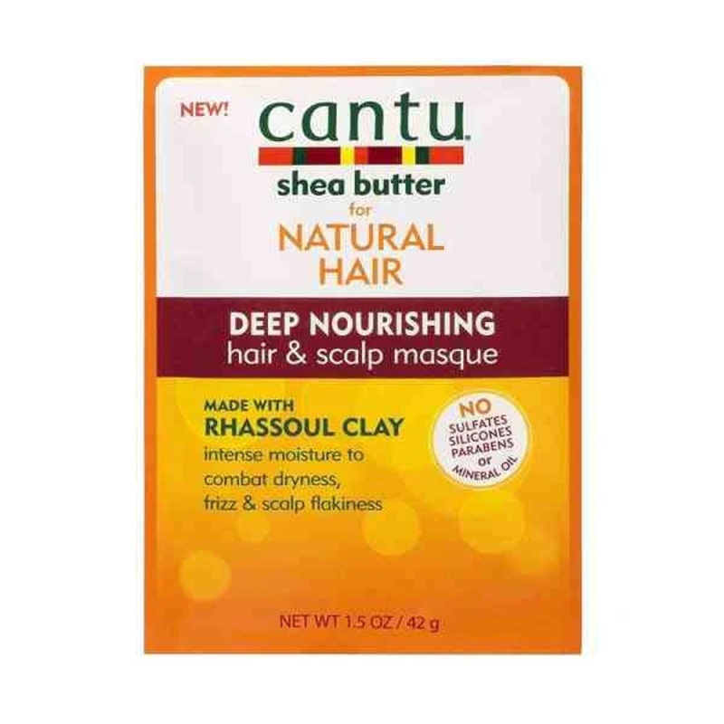 Cantu Deep Nourishing Hair & Scalp Mask With Rhassoul Clay 42g