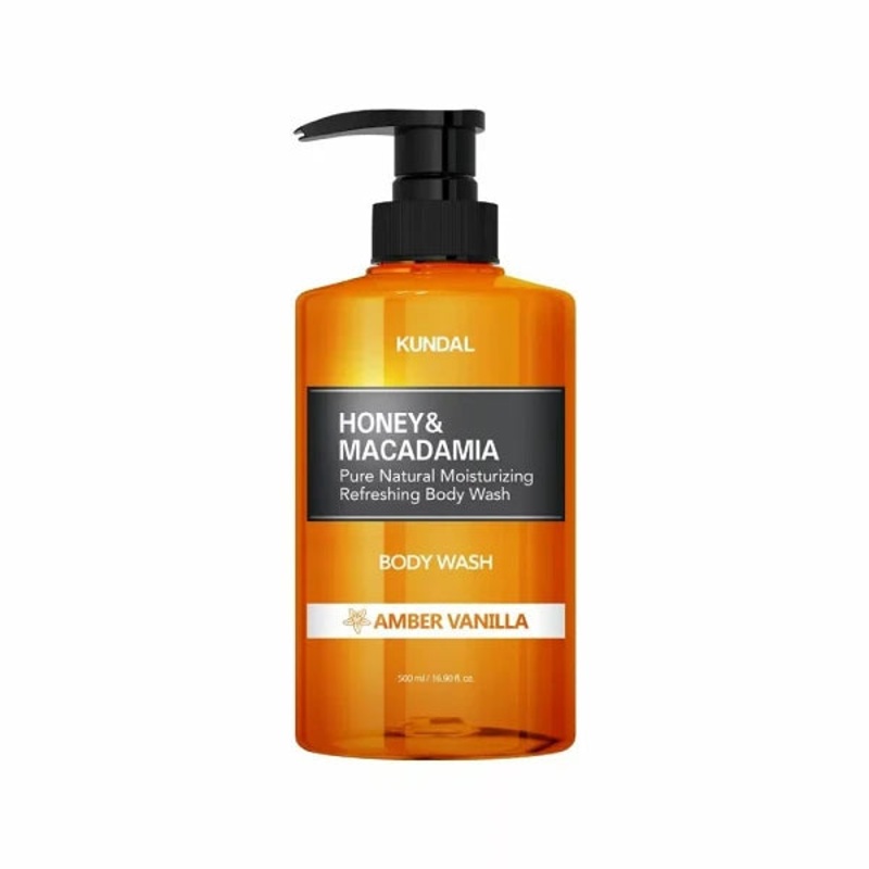 Kundal Body Wash 500ml Amber Vanilla